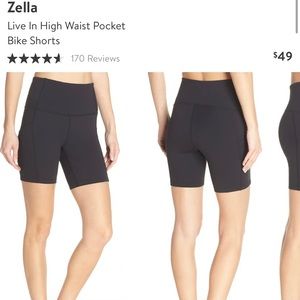 ZELLA High Wasted Biker Shorts